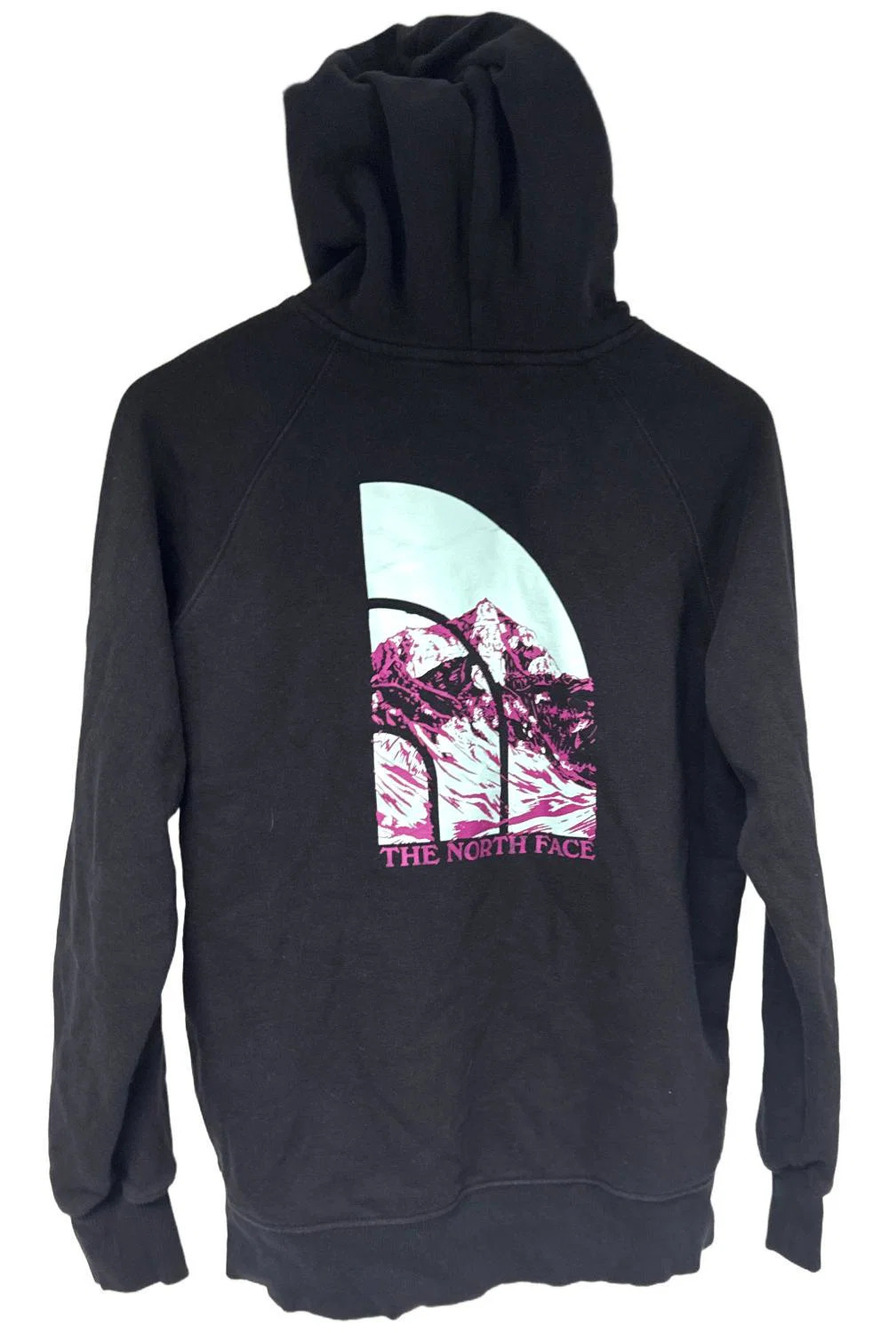 The North Face Women's Novelty Graphic Hoodie TNF Black/White - Regular
